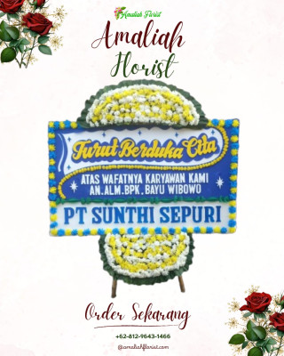 Papan Bunga Duka di Pinasungkulan