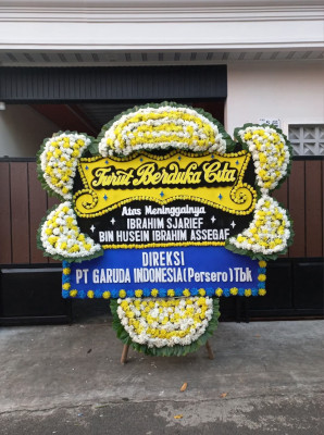 Papan Bunga Duka di Pinasungkulan