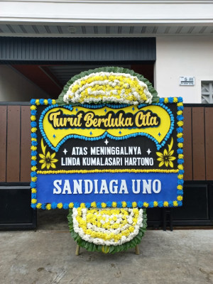Papan Bunga Duka di Pinasungkulan